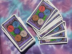 Vintage Sacred Rose Tarot Deck