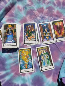 Vintage Sacred Rose Tarot Deck