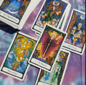 Vintage Sacred Rose Tarot Deck