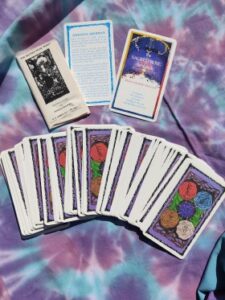 Vintage Sacred Rose Tarot Deck