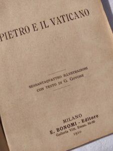 Antique St. Peter's Basilica and Vatican Photobook