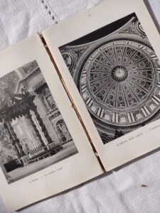 Antique St. Peter's Basilica and Vatican Photobook