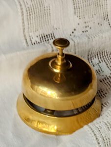 Nautical-style Brass Concierge Bell