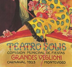Vintage Carnaval Advertisement from 1923, A1 poster size PDF