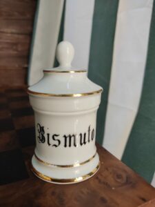 Vintage Porcelain Apothecary Jar